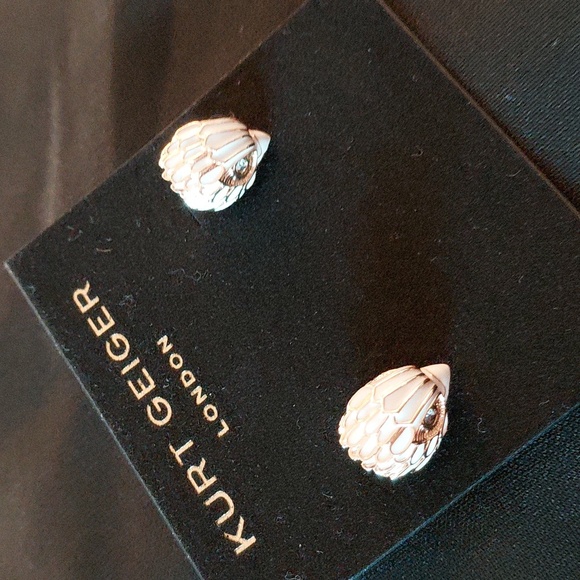 KURT GEIGER London Eagle Stud Earrings - Picture 5 of 5